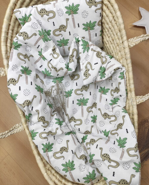 BAWEŁNIANA POŚCIEL DZIECIĘCA / DINOZAURY