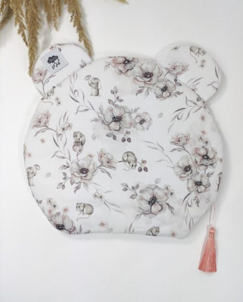 PŁASKA PODUSZKA Z USZKAMI / MYSZKA